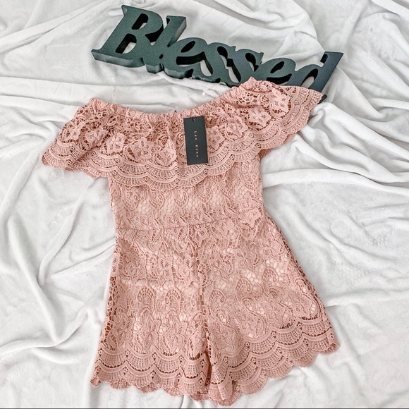 Lac Bleu Pink Romper......NEW!!!! - Picture 3 of 6